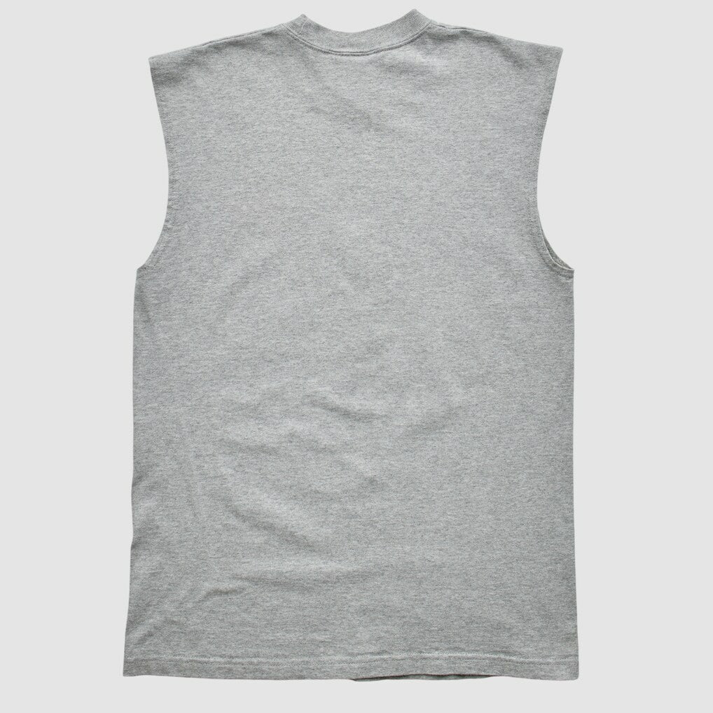 Green Bay Packers Logo Athletic 2000s Tank - Heather Gray Tanks