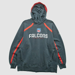 Atlanta Falcons Reebok 2000s Pullover Sweatshirt - Charcoal Pullover