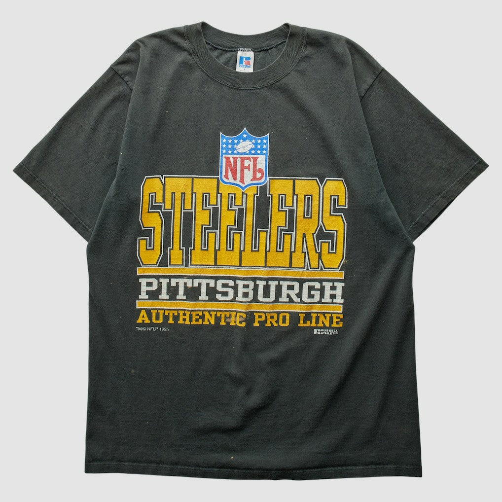 Pittsburgh Steelers Russell 1995 T-Shirt - Black T-shirts