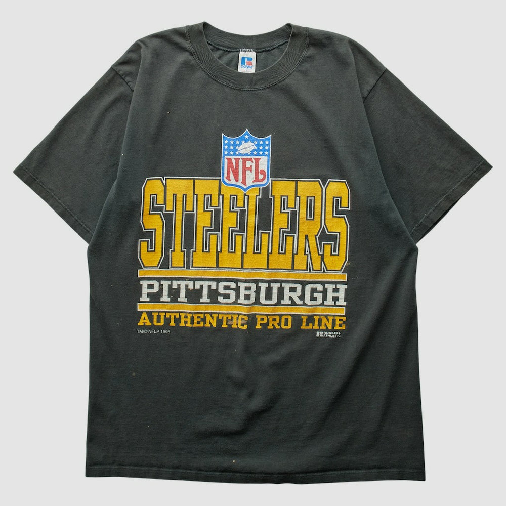 Pittsburgh Steelers Russell 1995 T-Shirt - Black T-shirts