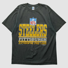 Pittsburgh Steelers Russell 1995 T-Shirt - Black T-shirts