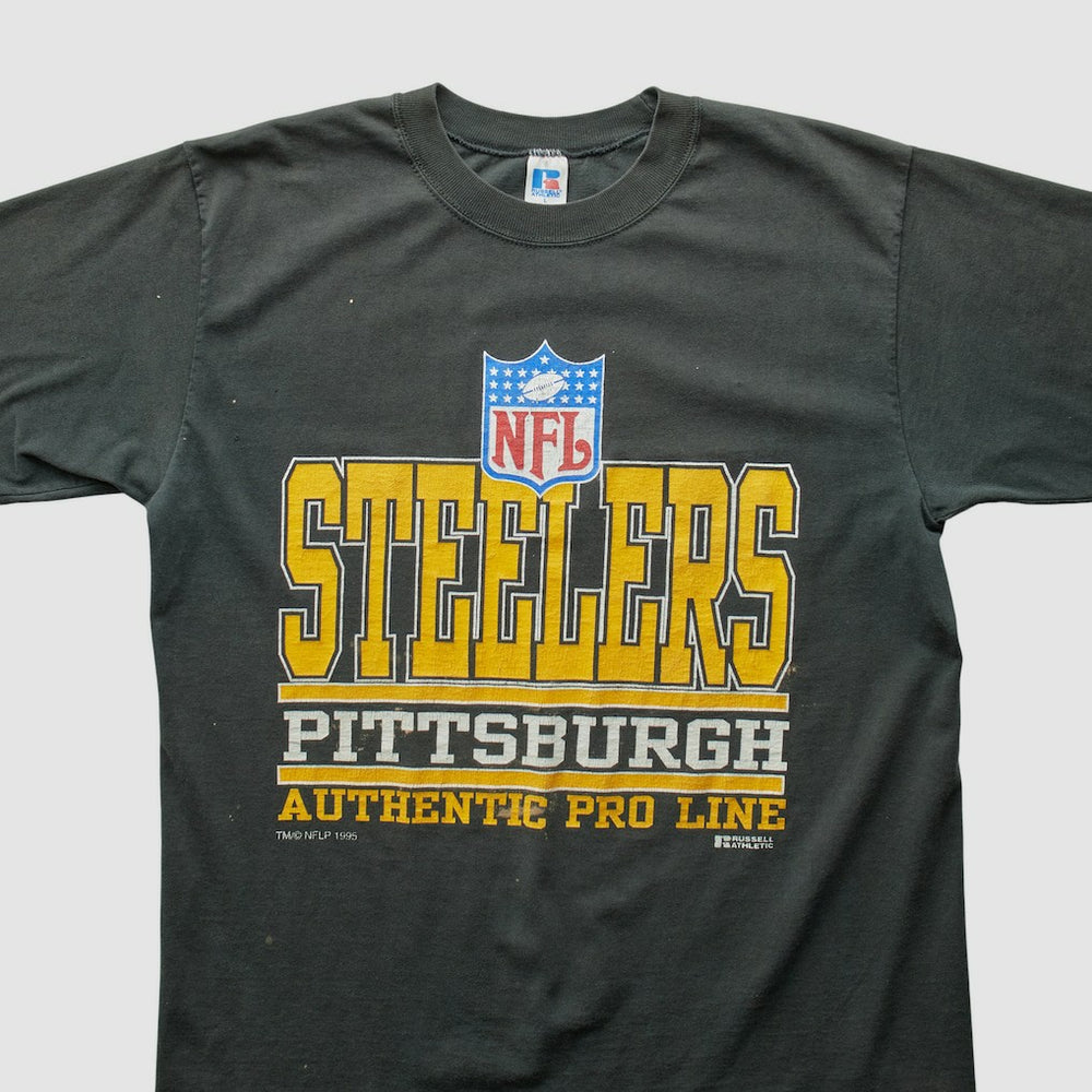 Pittsburgh Steelers Russell 1995 T-Shirt - Black T-shirts