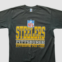 Pittsburgh Steelers Russell 1995 T-Shirt - Black T-shirts