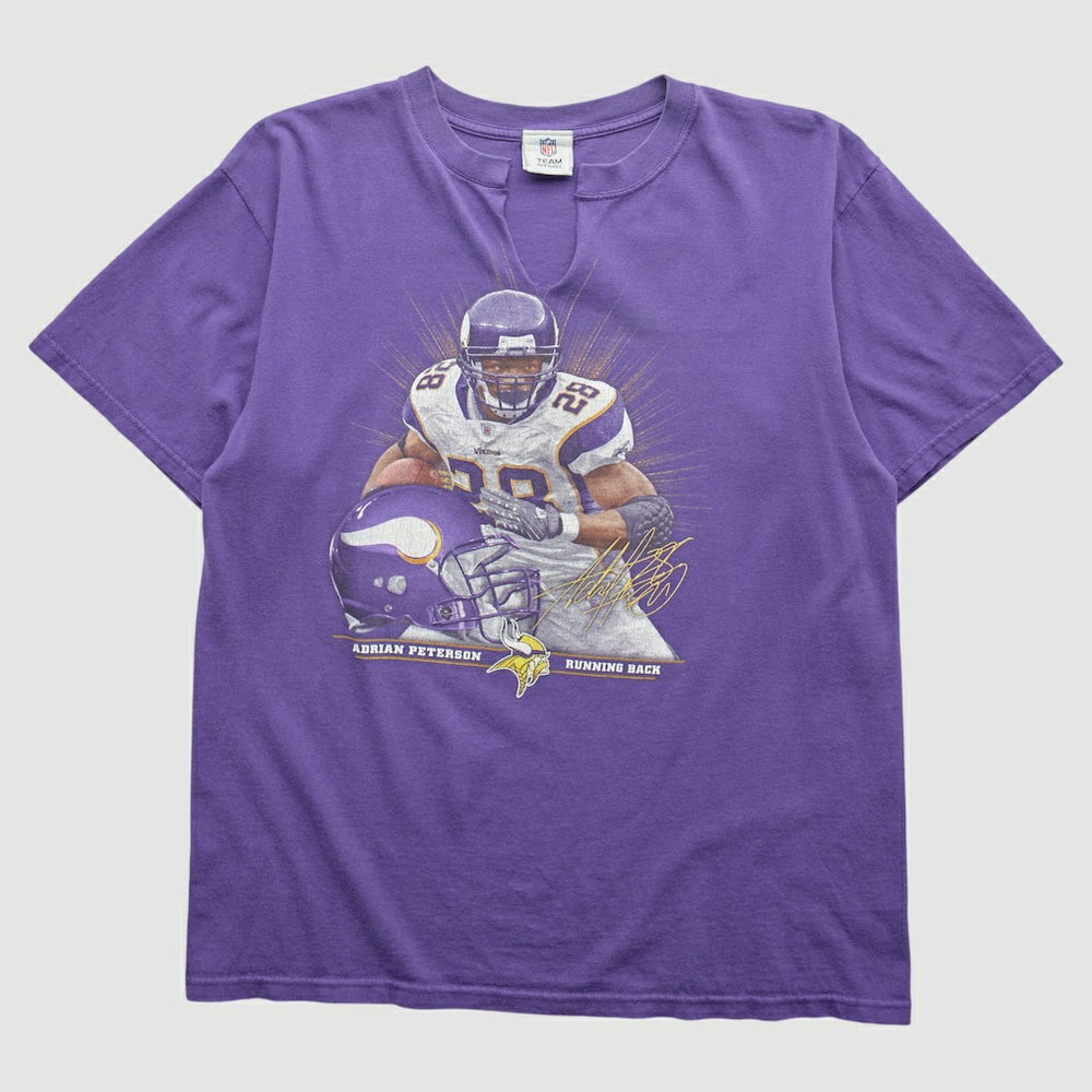 Minnesota Vikings NFL 2000s T-Shirt - Purple T-shirts