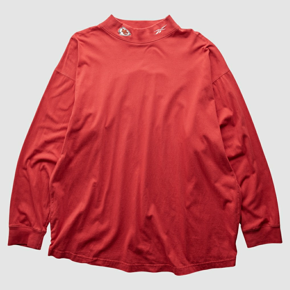 Kansas City Chiefs Reebok 2000s Long Sleeve T-Shirt - Red T-shirts