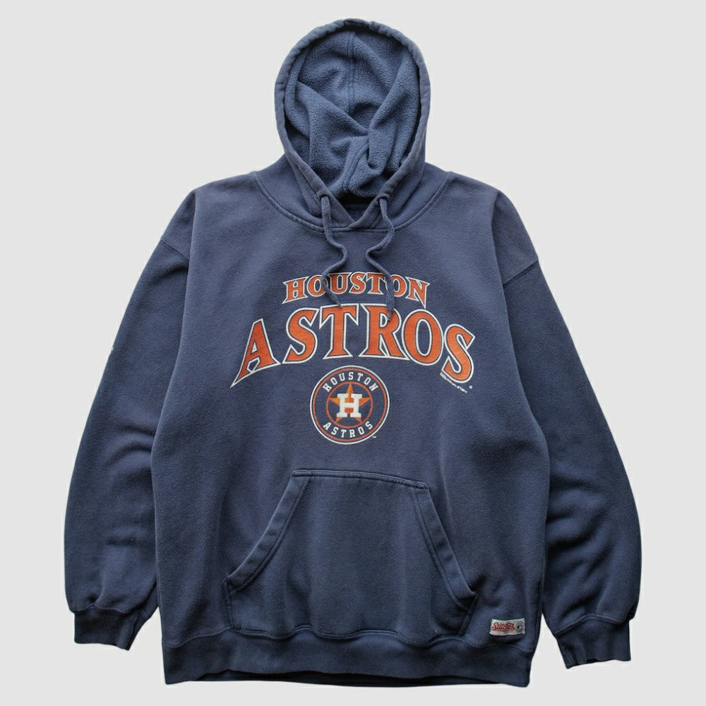 Houston Astros Stitches 2014 Pullover Sweatshirt - Navy - Vintage Pullover