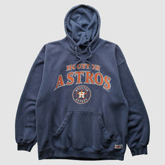 Houston Astros Stitches 2014 Pullover Sweatshirt - Navy - Vintage Pullover