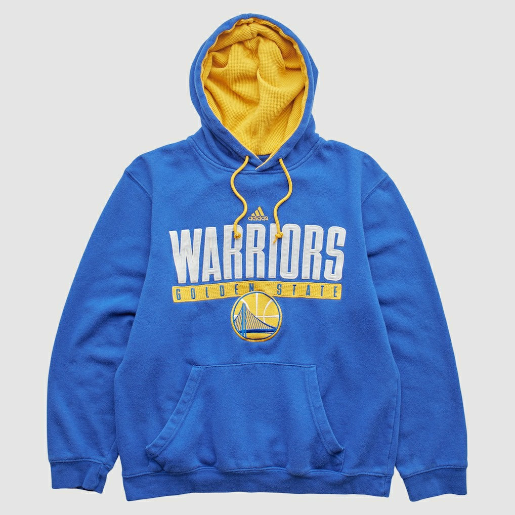 Golden State Warriors 2010s Pullover Sweatshirt Blue Vintage - Adidas