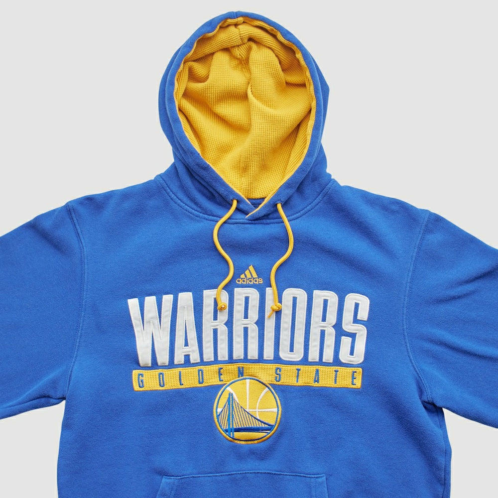Golden State Warriors 2010s Pullover Sweatshirt Blue Vintage - Adidas
