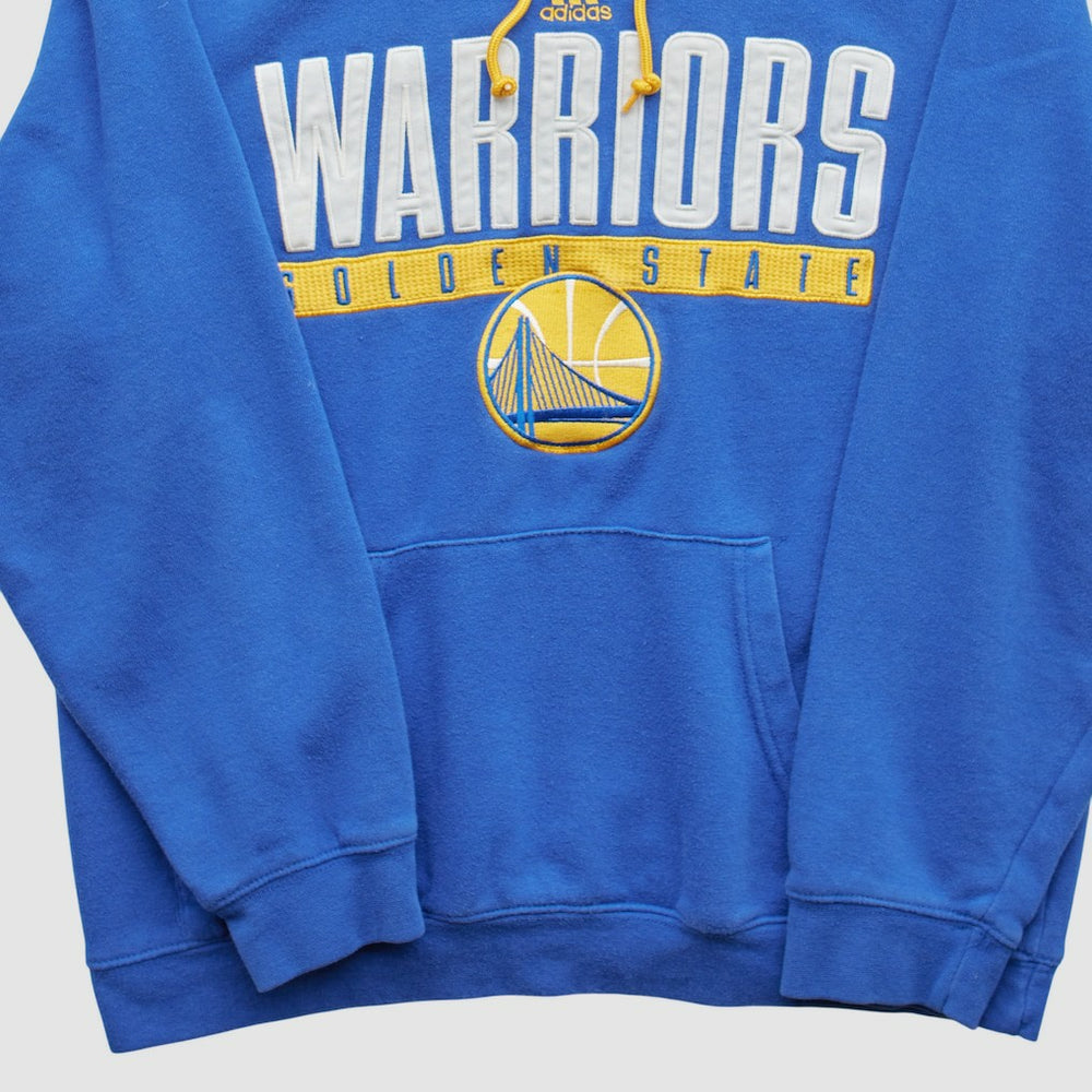 Golden State Warriors 2010s Pullover Sweatshirt Blue Vintage - Adidas
