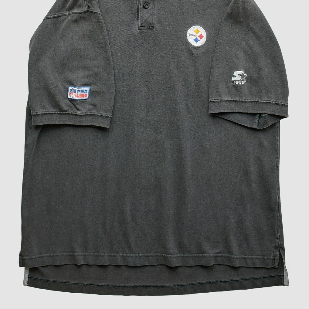 Pittsburgh Steelers Starter 90s T-Shirt - Black T-shirts