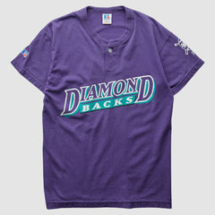Arizona Diamondbacks Russell 2000s T-Shirt - Purple - XVintage T-shirts