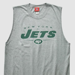 New York Jets NFL 2000s Tank - Heather Gray Tanks