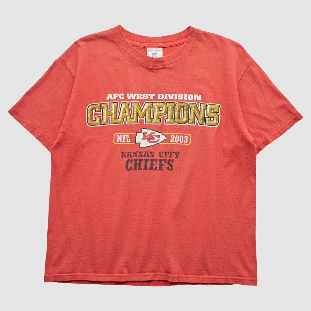 Kansas City Chiefs NFL 2003 T-Shirt - Red T-shirts