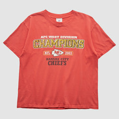 Kansas City Chiefs NFL 2003 T-Shirt - Red T-shirts