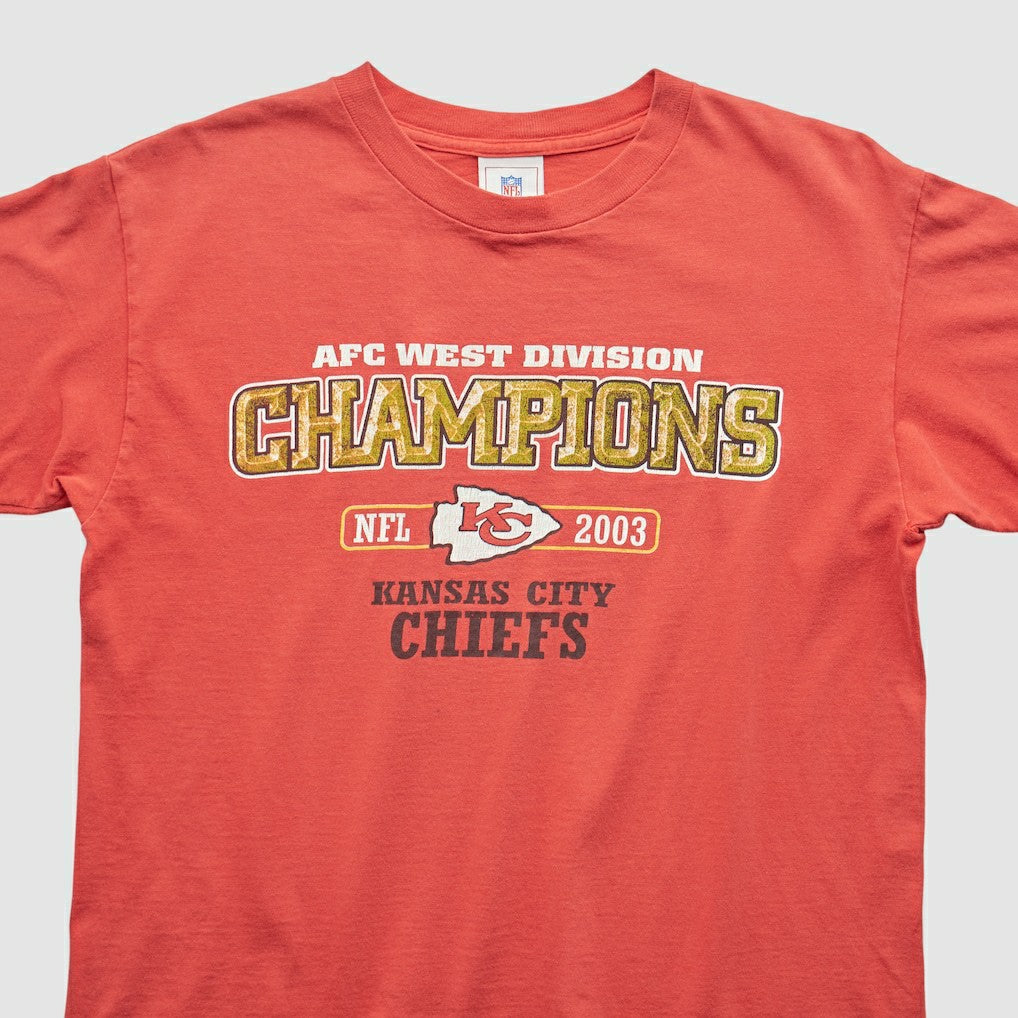 Kansas City Chiefs NFL 2003 T-Shirt - Red T-shirts