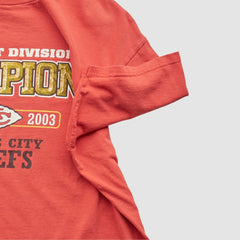 Kansas City Chiefs NFL 2003 T-Shirt - Red T-shirts