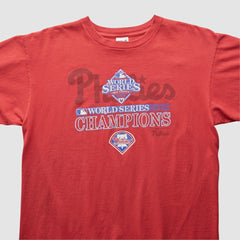 Philadelphia Phillies 2008 T-Shirt - Red - Vintage T-shirts