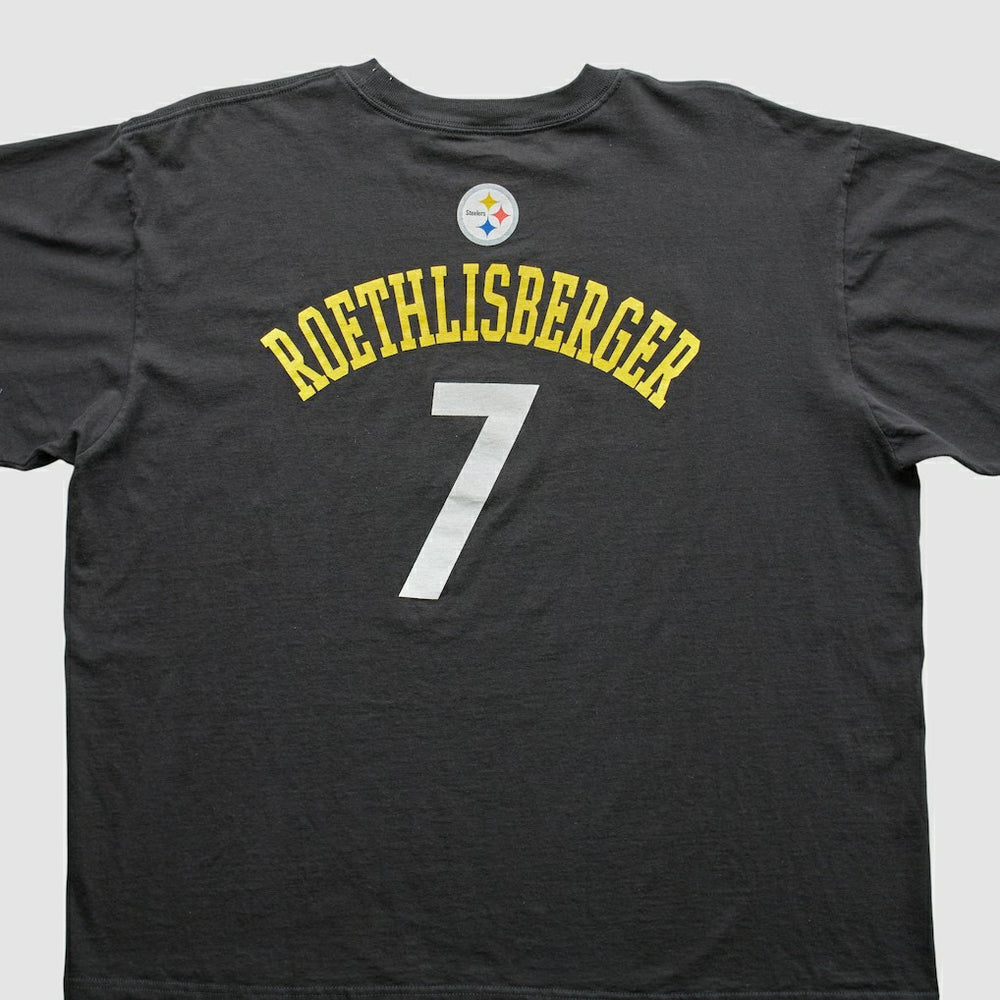 Pittsburgh Steelers Reebok 2000s T-Shirt - Black T-shirts