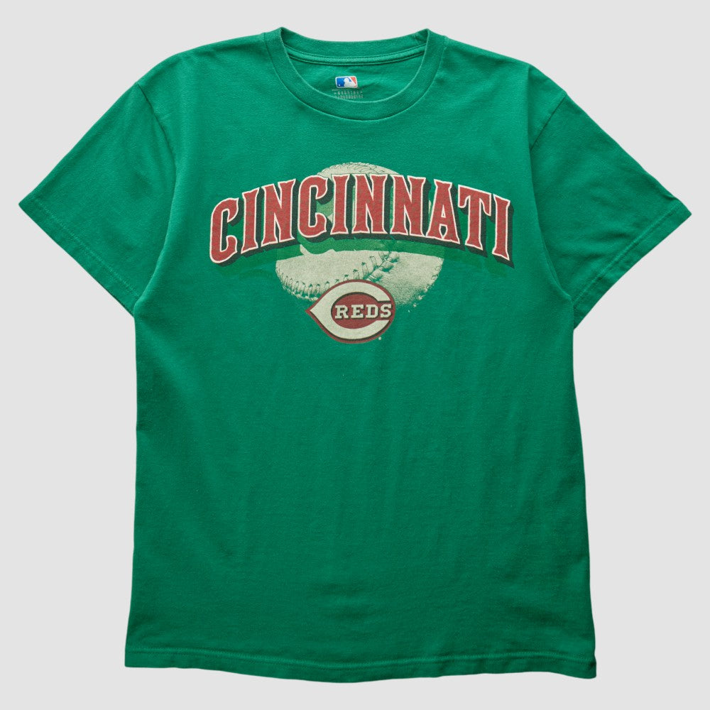 Cincinnati Reds 2000s T-Shirt - Green - Vintage T-shirts