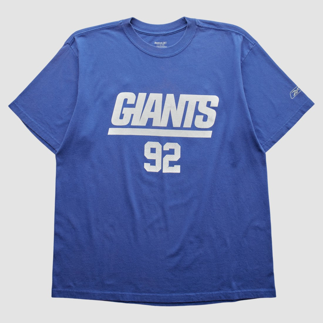 New York Giants Reebok 2000s T-Shirt - Blue T-shirts