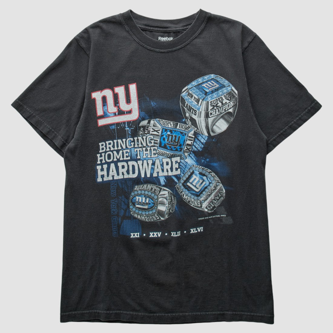 New York Giants Reebok 2011 T-Shirt - Black T-shirts