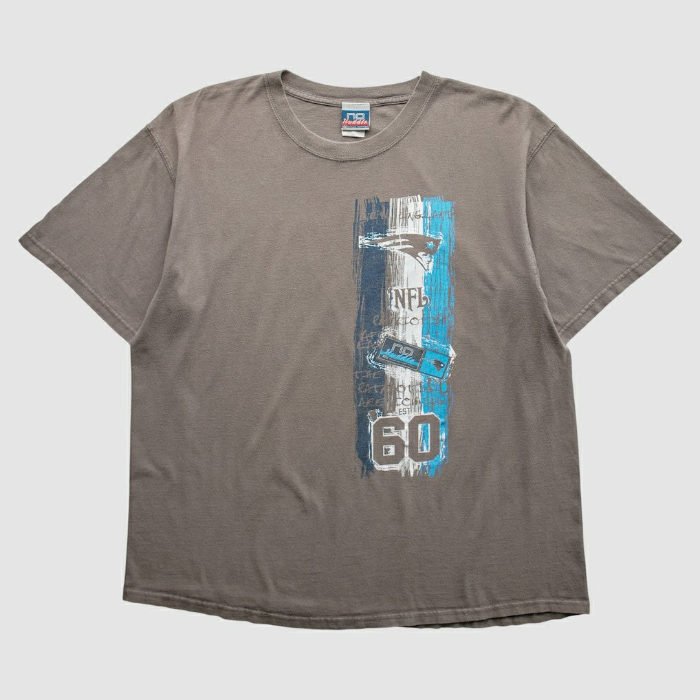 New England Patriots 2000s T-Shirt - Gray T-shirts