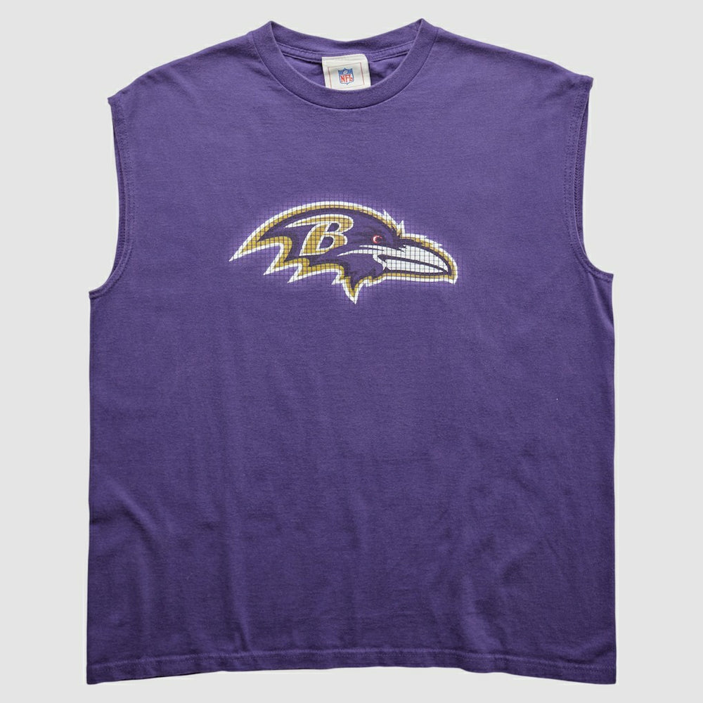 Baltimore Ravens NFL 2000s Tank - Purple Tanks