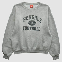 Cincinnati Bengals NFL 2000s Pullover Sweatshirt - Heather Gray Pullover