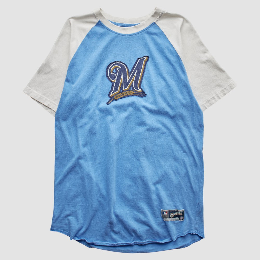 Milwaukee Brewers 2000s T-Shirt - Light Blue - Vintage T-shirts