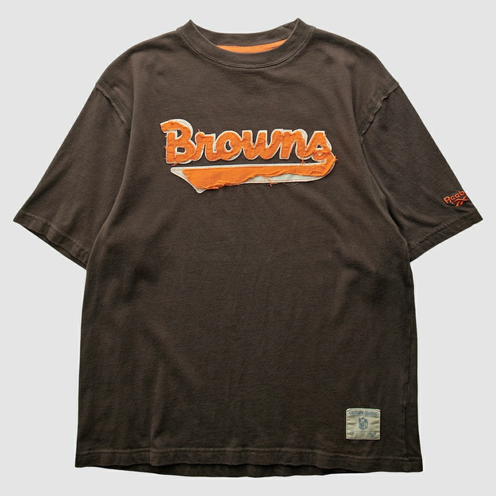 Cleveland Browns Reebok 2000s T-Shirt - Brown T-shirts