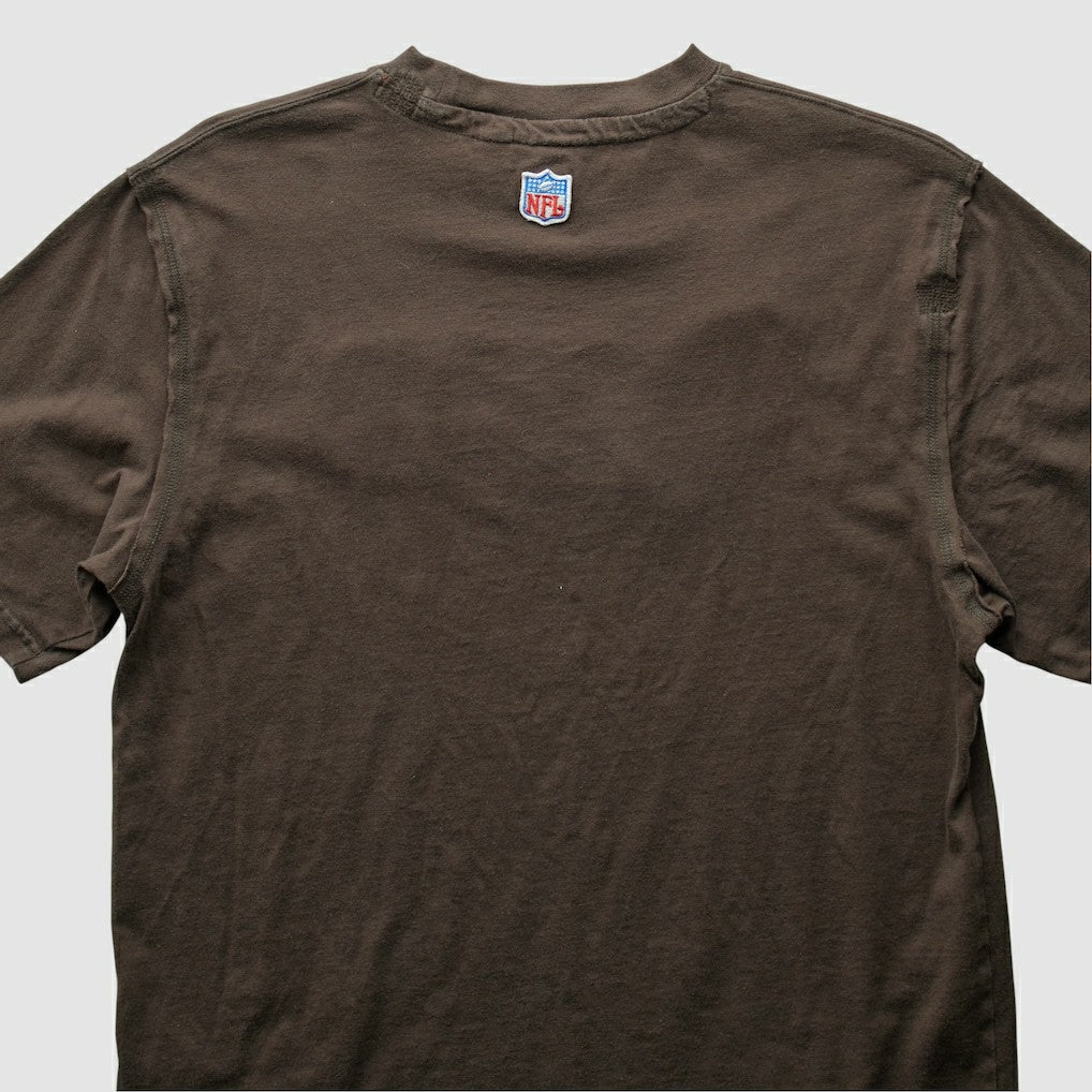 Cleveland Browns Reebok 2000s T-Shirt - Brown T-shirts