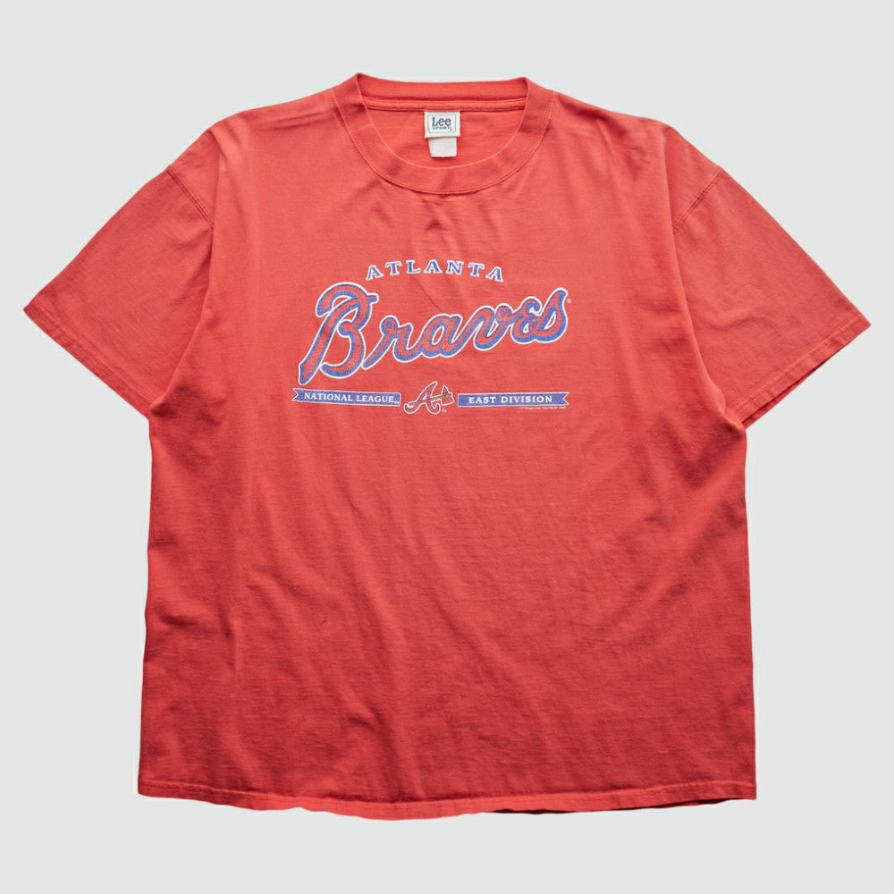 Atlanta Braves Lee Apparel 2000s T-Shirt - Red - 3XVintage T-shirts