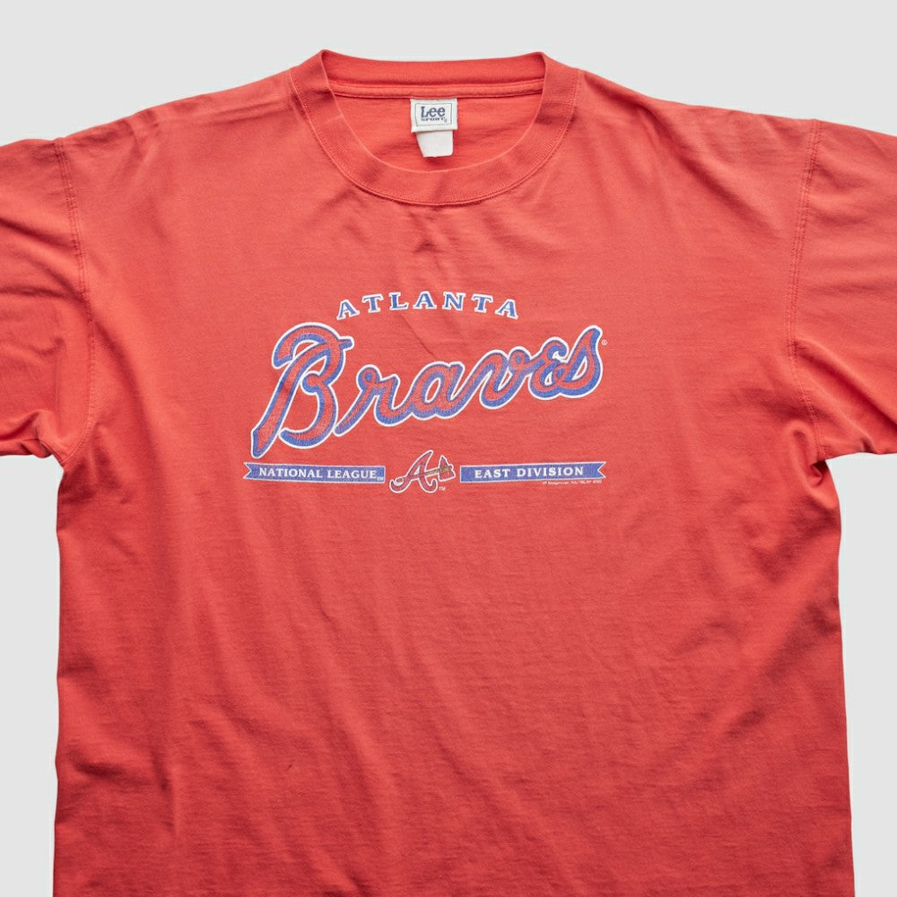 Atlanta Braves Lee Apparel 2000s T-Shirt - Red - 3XVintage T-shirts
