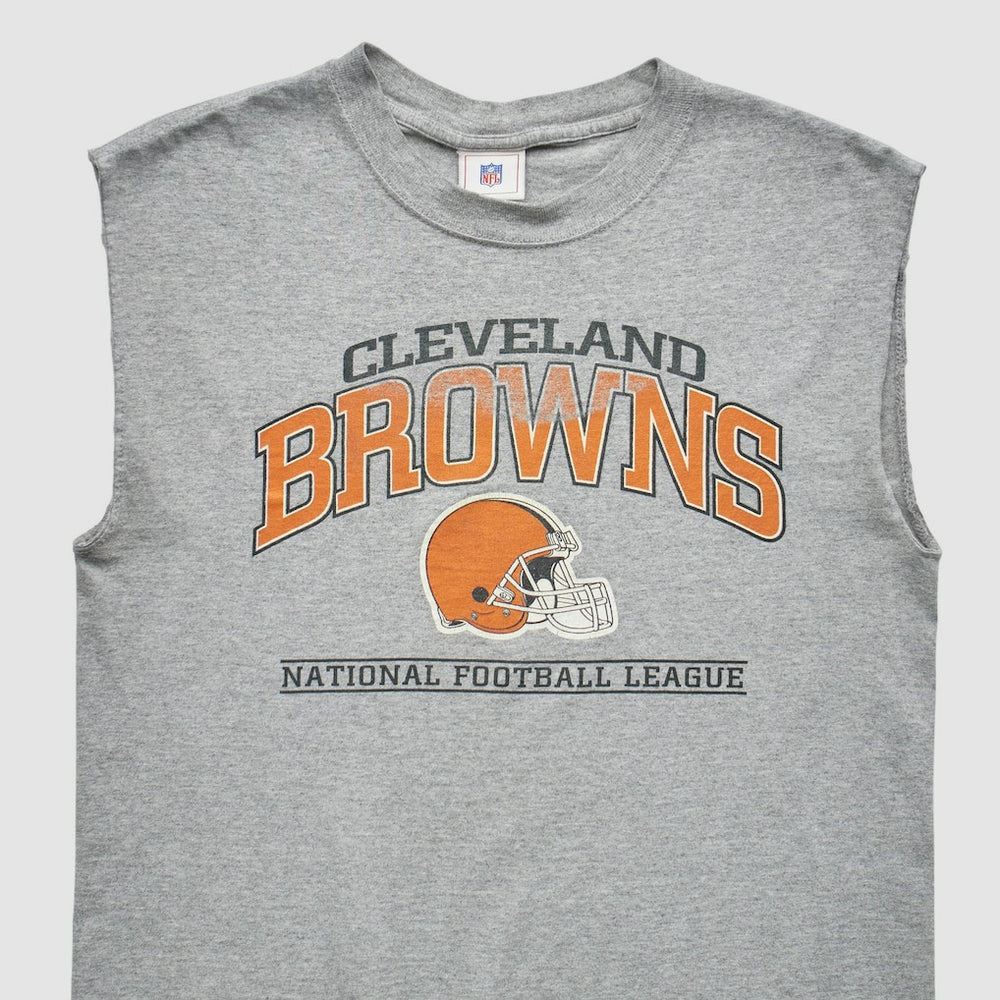 Cleveland Browns 2000s Tank - Heather Gray Tanks
