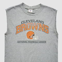 Cleveland Browns 2000s Tank - Heather Gray Tanks