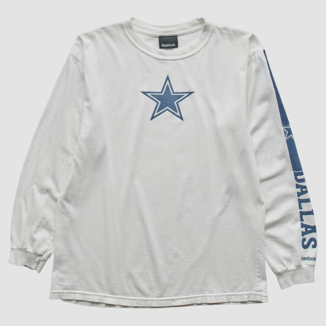 Dallas Cowboys Reebok 2010s Long Sleeve T-Shirt - White T-shirts