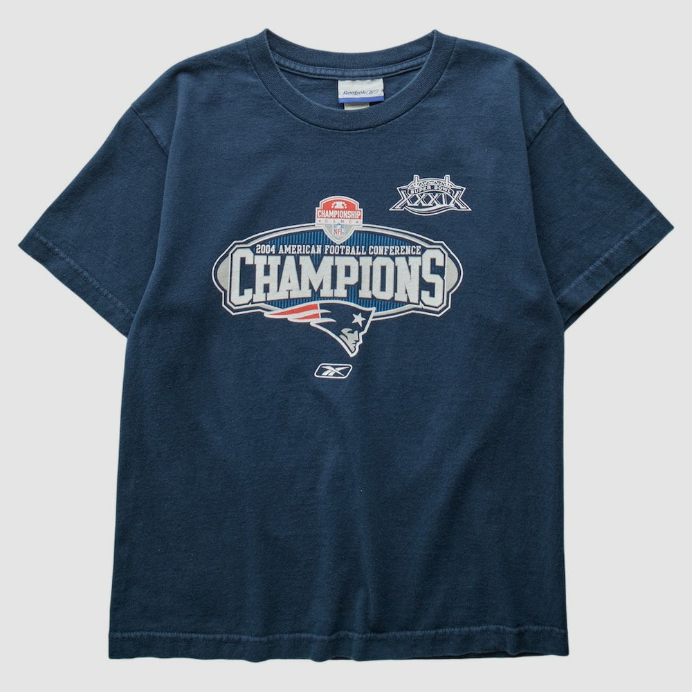 New England Patriots Reebok 2004 T-Shirt - Navy T-shirts