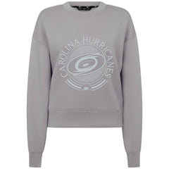 Carolina Hurricanes Levelwear Women's Slate & Snow Sponge Tri-Blend Sweatshirt - Gray | US 203561133