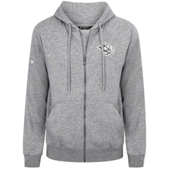 Utah Mammoth Levelwear Podium Chenille Logo Full-Zip Hoodie - Gray | US 203561138