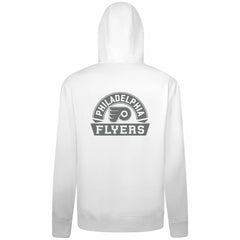 Philadelphia Flyers Levelwear Podium Chenille Logo Full-Zip Hoodie - White | US 203561141