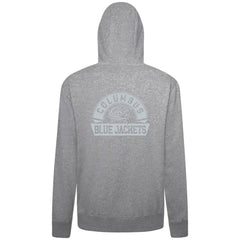 Columbus Blue Jackets Levelwear Podium Chenille Logo Full-Zip Hoodie - Gray | US 203561142