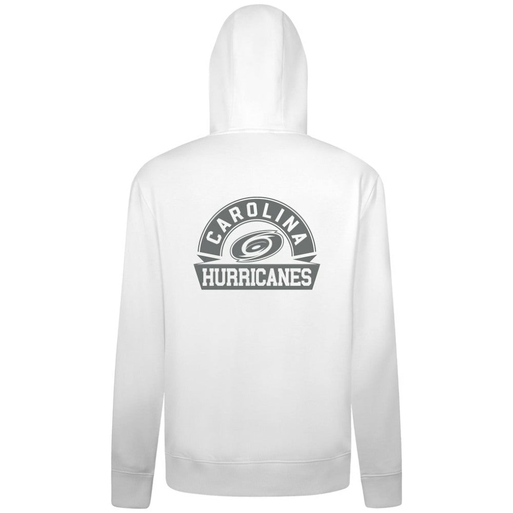Carolina Hurricanes Levelwear Podium Chenille Logo Full-Zip Hoodie - White | US 203561147