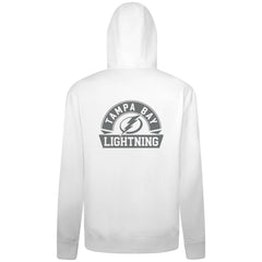 Tampa Bay Lightning Levelwear Podium Chenille Logo Full-Zip Hoodie - White | US 203561154
