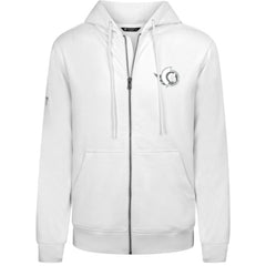 Ottawa Senators Levelwear Podium Chenille Logo Full-Zip Hoodie - White | US 203561168