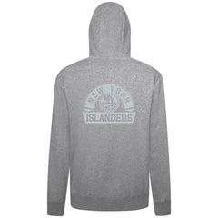 New York Islanders Levelwear Podium Chenille Logo Full-Zip Hoodie - Gray | US 203561170
