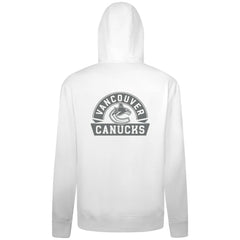 Vancouver Canucks Levelwear Podium Chenille Logo Full-Zip Hoodie - White | US 203561174