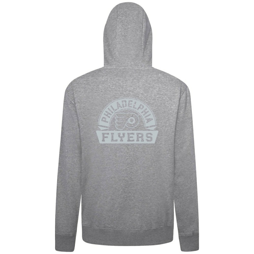 Philadelphia Flyers Levelwear Podium Banner Arch Full-Zip Hoodie - Gray | US 203561178