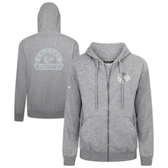 Chicago Blackhawks Levelwear Podium Banner Arch Full-Zip Hoodie - Gray | US 203561180