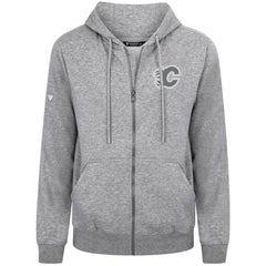 Calgary Flames Levelwear Podium Banner Arch Full-Zip Hoodie - Gray | US 203561192